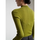 Ss Studio Seamless One-Piece Work Clothing Elegant Half Turtleneck Wool Knitwear Women's Autumn Bottoming Top